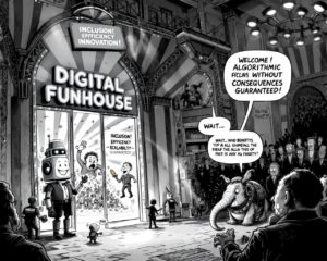 Du clic à la trompette : la révolution numérique avance masquée… et surveillée