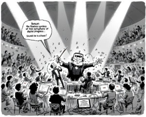 La grande symphonie du chaos numérique : de la fusion à l&rsquo;illusion