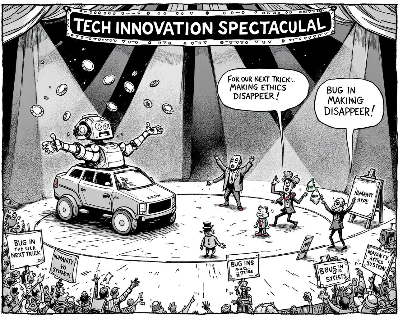 Robotaxis, remix et IA hors piste : bienvenue dans la tech sans permis… mais pleine de passagers !