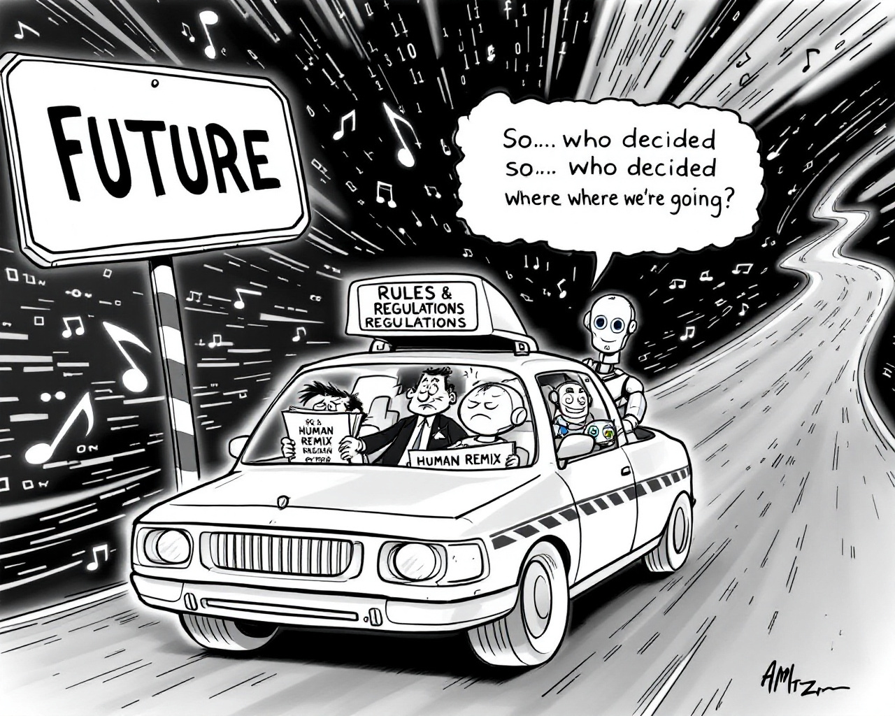 IA, taxis et remix : qui tient vraiment le volant de notre avenir connecté ?