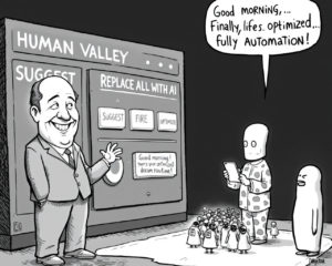De la suggestion à la suppression : Le quotidien version IA ou la vie en bocal