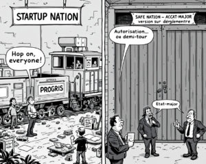 De la startup nation à la safe nation : kilowatts, IA et bunkerisation du progrès