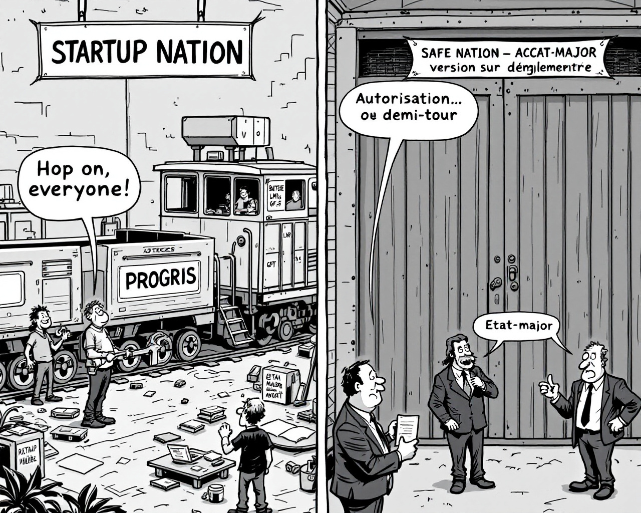 De la startup nation à la safe nation : kilowatts, IA et bunkerisation du progrès