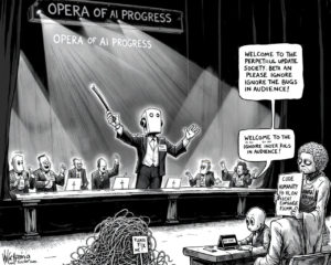 Silences connectés, savoir digéré : le bal de l’IA sans partition