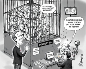 Copycats, gazouillis et cyber-bananes : bienvenue dans la technologie doudou (sous perfusion IA)