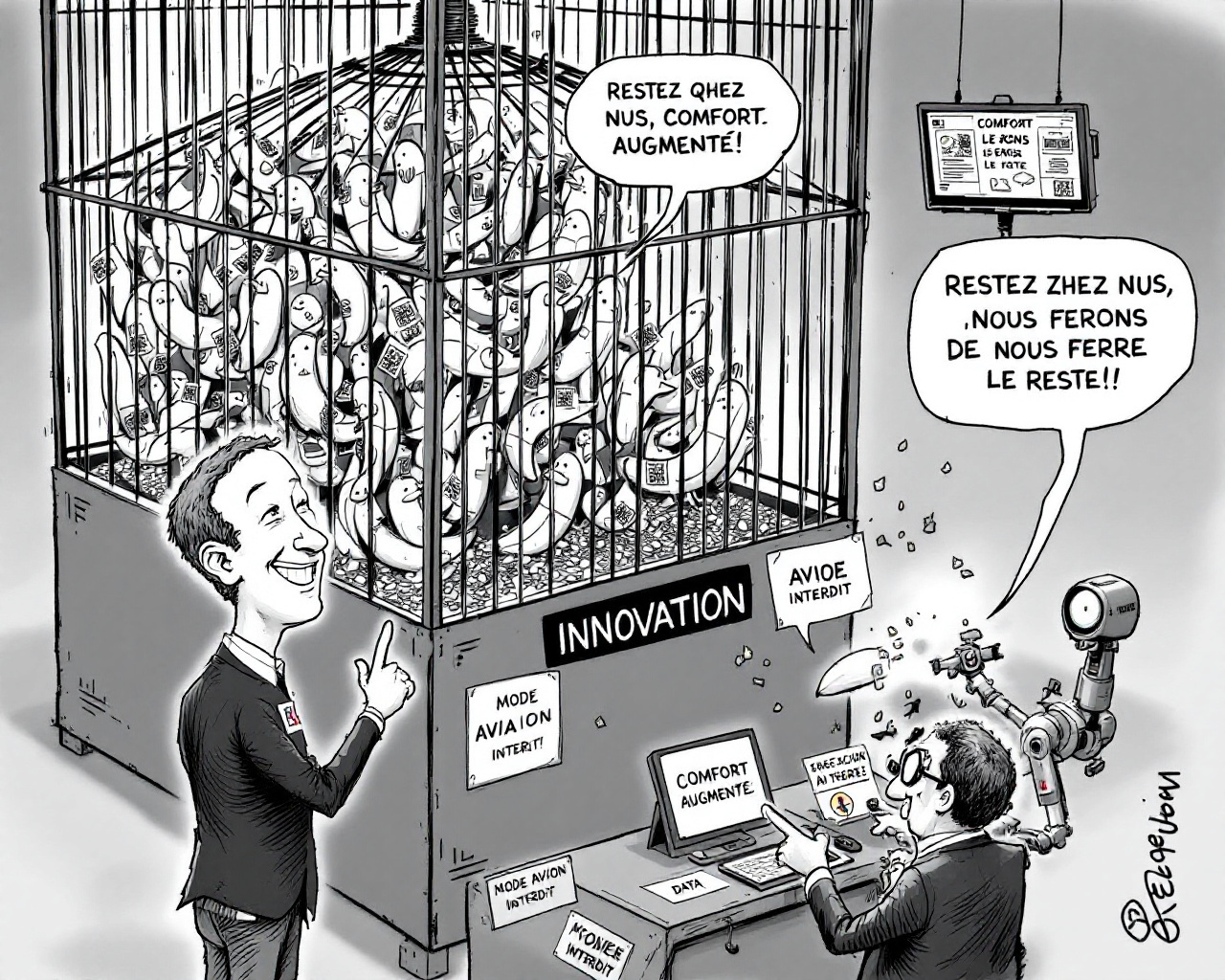 Copycats, gazouillis et cyber-bananes : bienvenue dans la technologie doudou (sous perfusion IA)