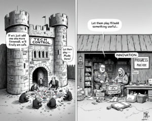 Technologie sous contrôle : petits arrangements entre paranoïa, mégalomanie et bricoleurs de garage