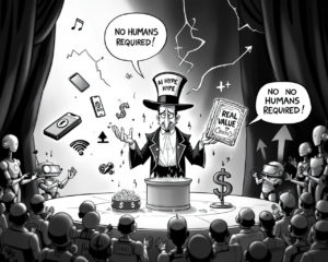 L’ère de la techno-narration : luxe, IA, et la gamelle connectée des illusions