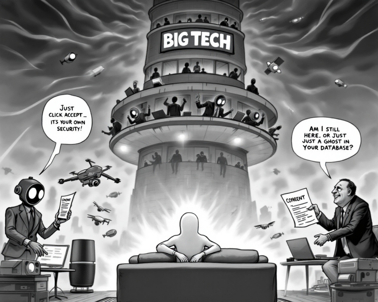 L’âge du flou : IA, surveillance et la grande illusion technologique