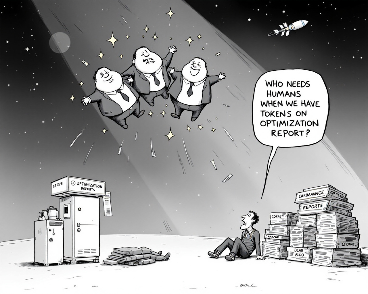 Satellites, tokens et sueur froide : qui dirige les IA, qui paie la note ?